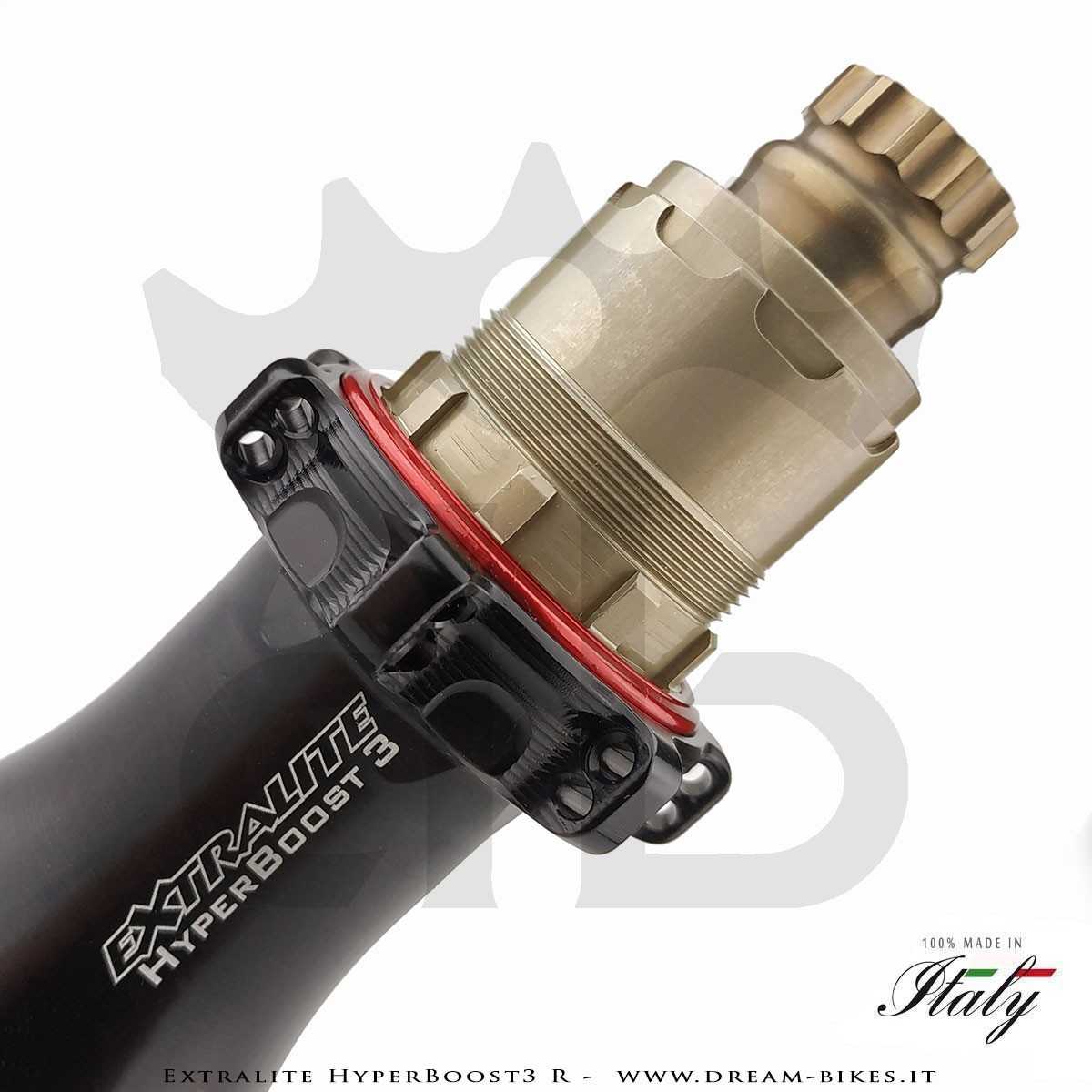 Extralite HyperBoost3 R MTB Boost Rear Hub 148 gr.