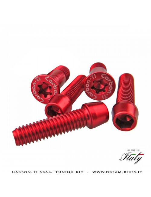 Kit Viteria Carbon-Ti Tuning Cambio Sram AXS, XX1 Eagle, XX1, X01 Eagle, X01, X1, GX1, NX1, Force CX1, Rival1