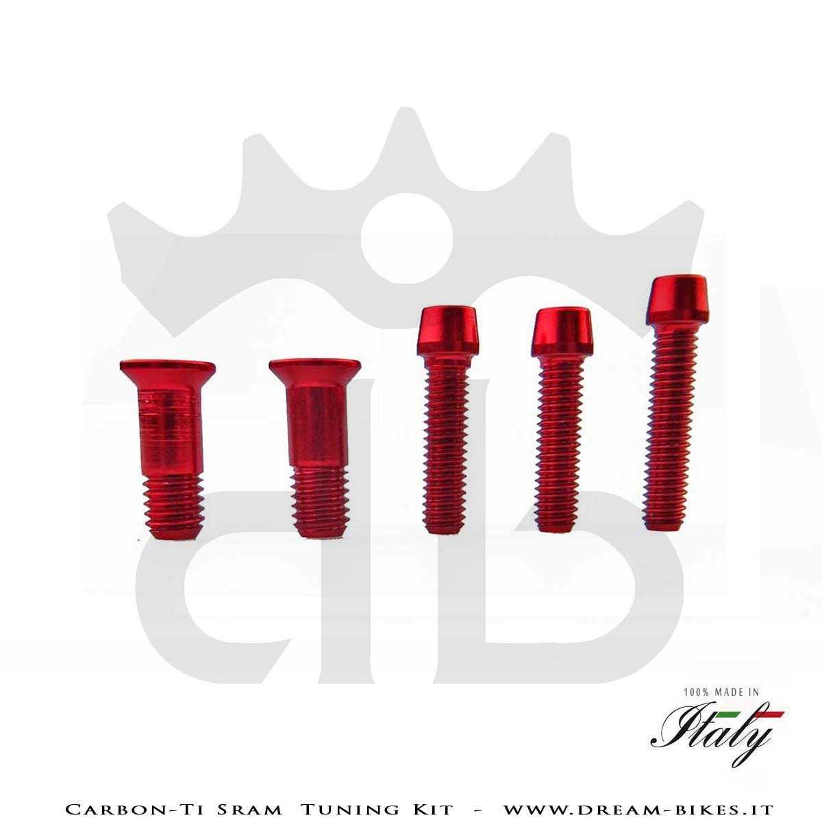 Kit Viteria Carbon-Ti Tuning Cambio Sram AXS, XX1 Eagle, XX1, X01 Eagle, X01, X1, GX1, NX1, Force CX1, Rival1