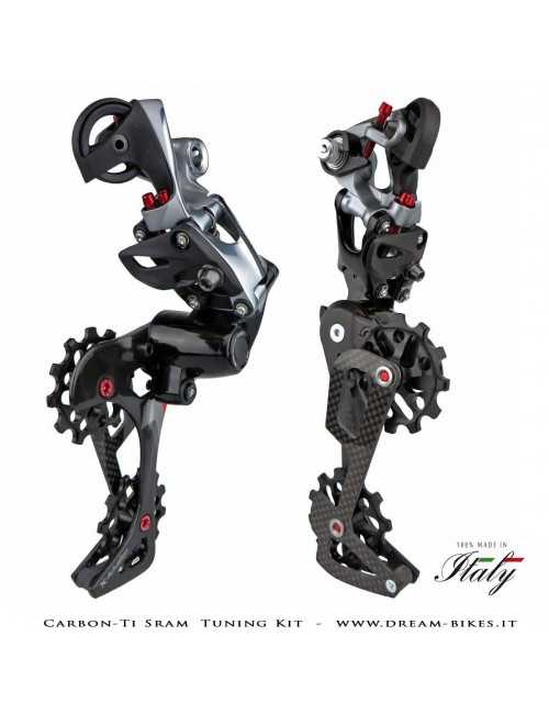 Kit Viteria Carbon-Ti Tuning Cambio Sram AXS, XX1 Eagle, XX1, X01 Eagle, X01, X1, GX1, NX1, Force CX1, Rival1