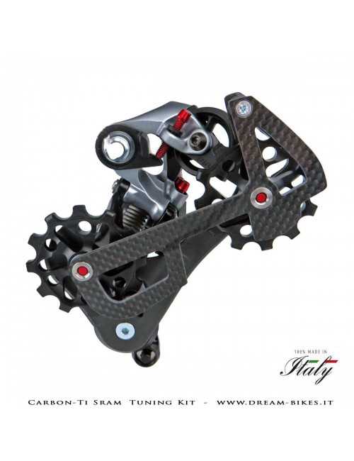 Kit Viteria Carbon-Ti Tuning Cambio Sram AXS, XX1 Eagle, XX1, X01 Eagle, X01, X1, GX1, NX1, Force CX1, Rival1
