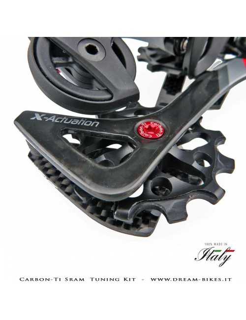 Kit Viteria Carbon-Ti Tuning Cambio Sram AXS, XX1 Eagle, XX1, X01 Eagle, X01, X1, GX1, NX1, Force CX1, Rival1