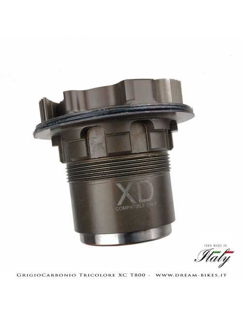 GrigioCarbonio Tricolore XC T800 29" Ruote a Razze Carbon  1290 gr.