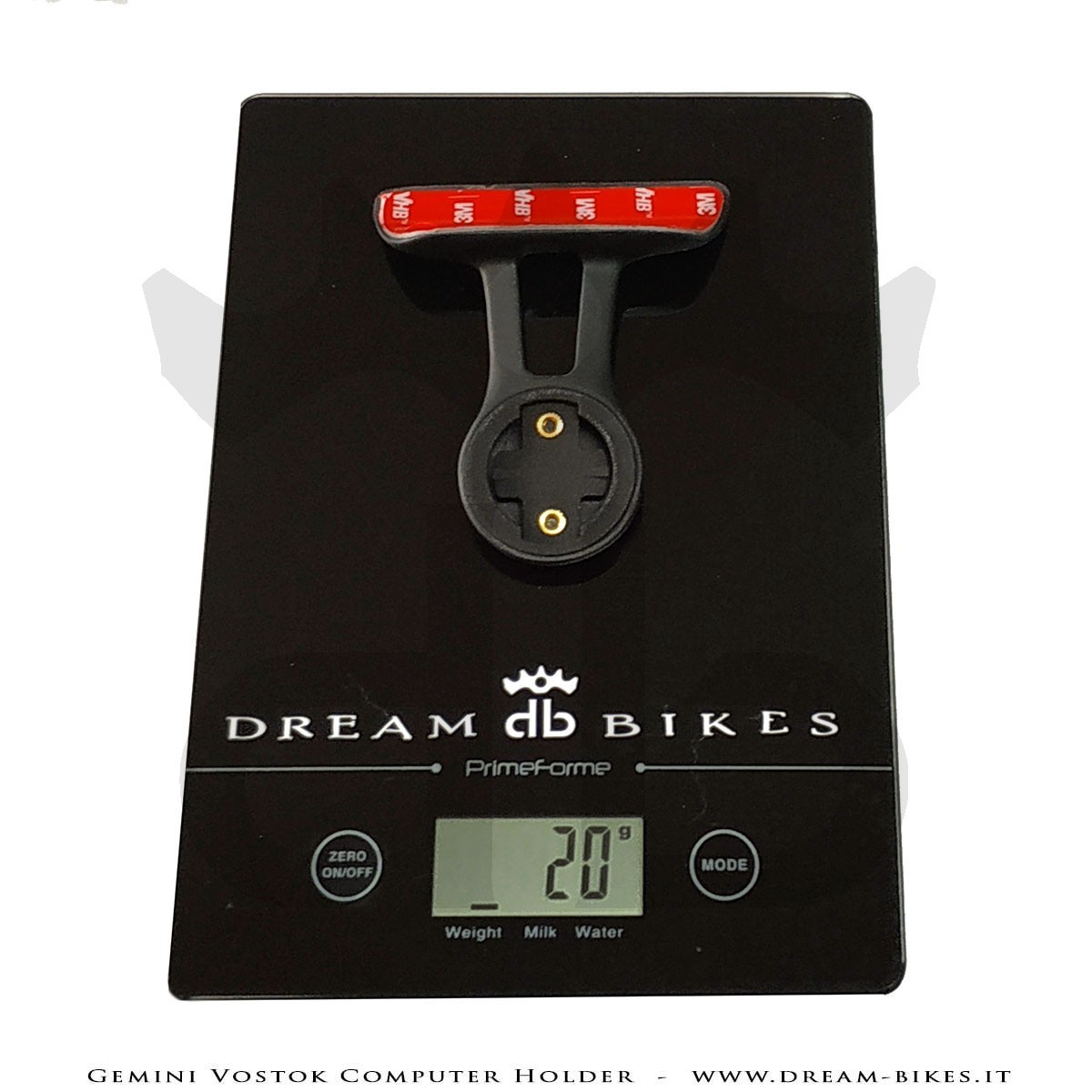 Gemini VOSTOK Supporto Computer Garmin Per Manubrio Integrato (PRÖPUS, KASTOR, POLLUX, ÄLZIR, ALHËNA)