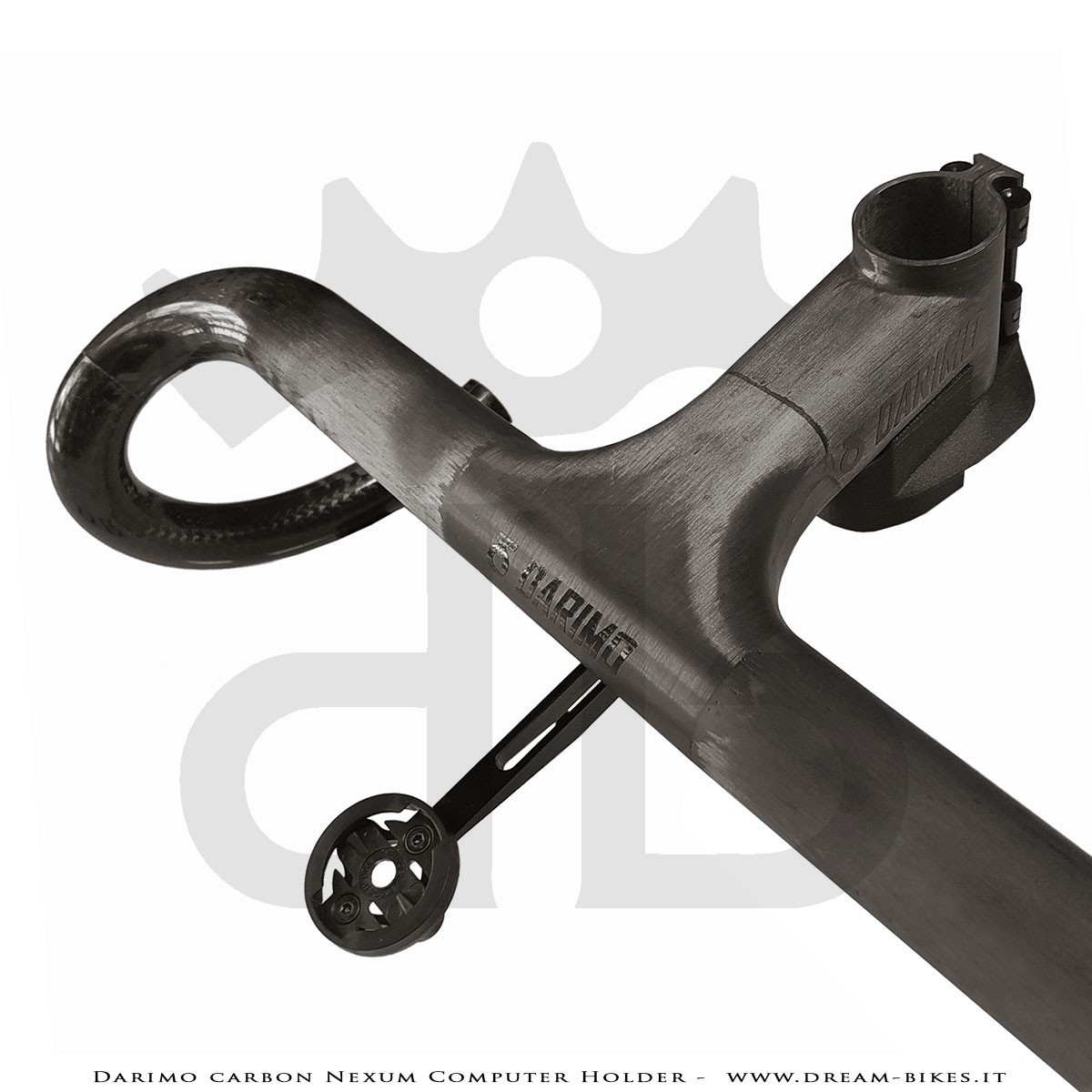 Darimo Carbon Supporto Computer Per Manubrio Integrato Nexum