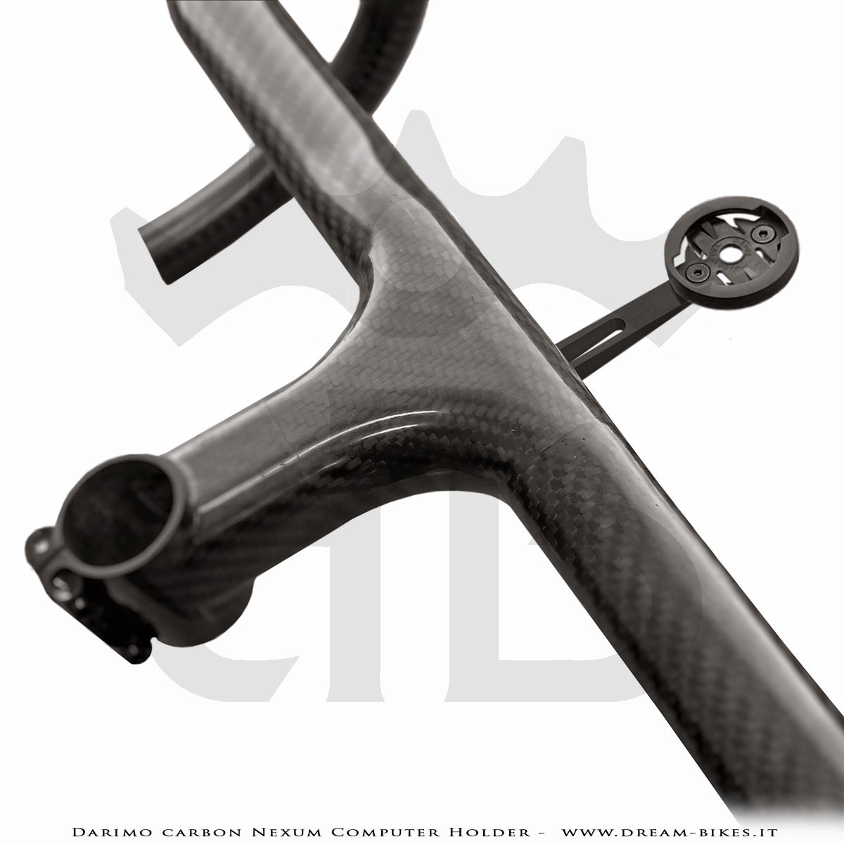 Darimo Carbon Supporto Computer Per Manubrio Integrato Nexum