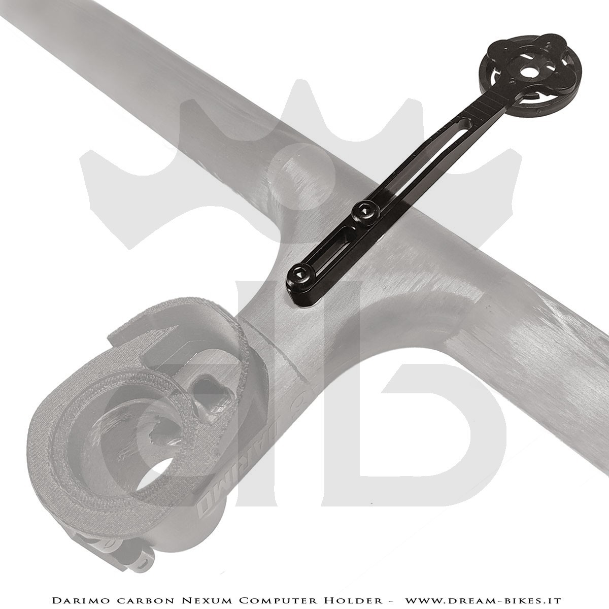 Darimo Carbon Supporto Computer Per Manubrio Integrato Nexum