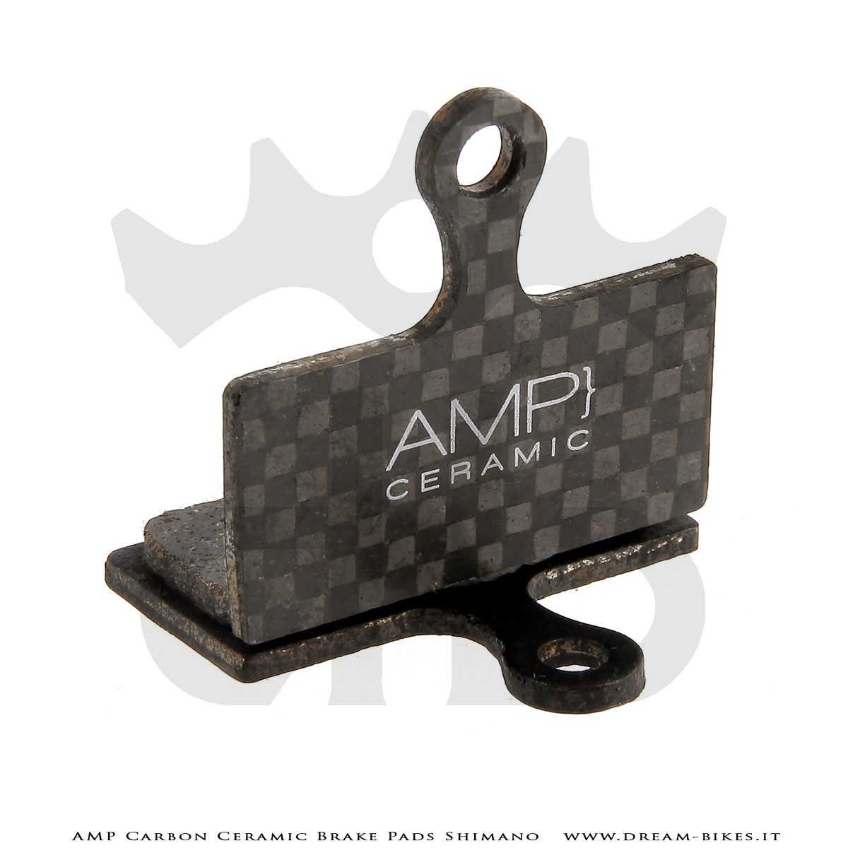 AMP Pastiglie Freno Carbon Ceramiche - Shimano XT - XTR - SLX - Alfine