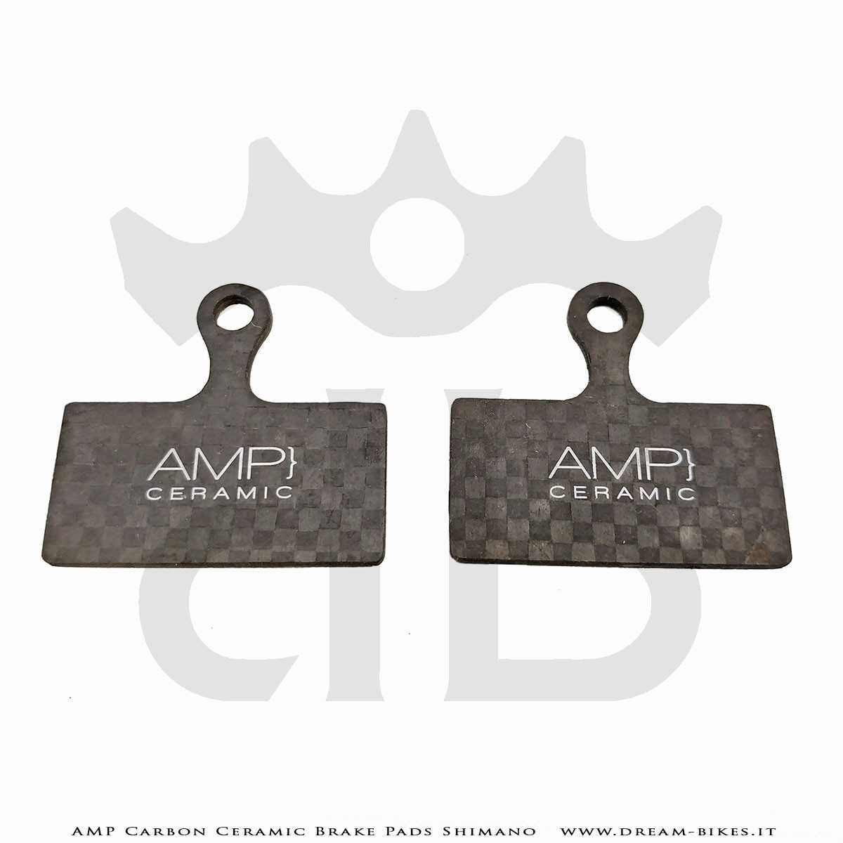 AMP Pastiglie Freno Carbon Ceramiche - Shimano XT - XTR - SLX - Alfine