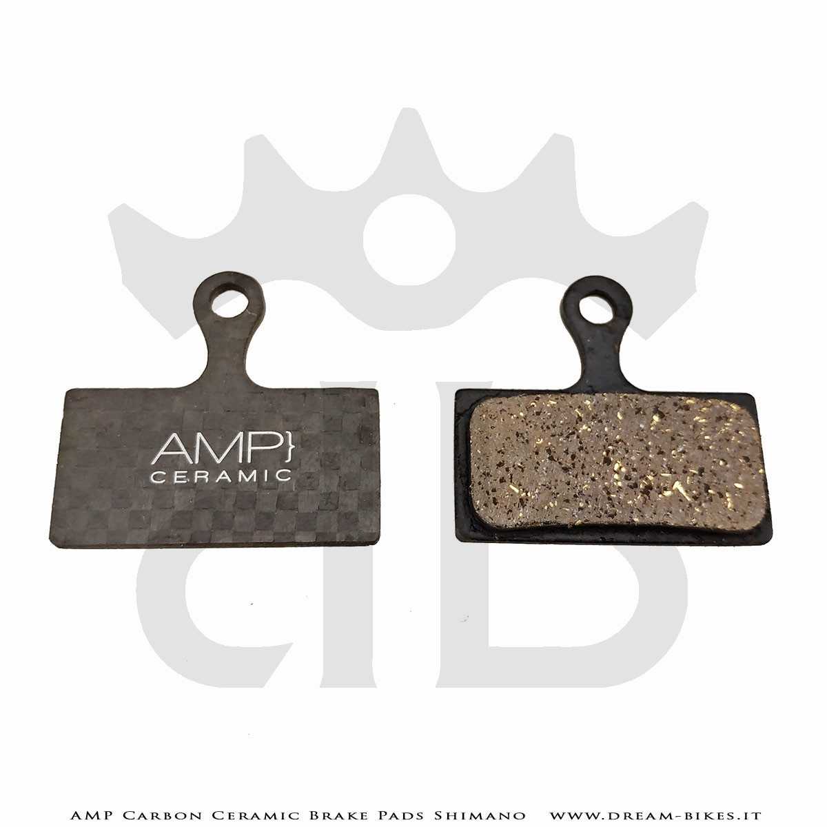 AMP Pastiglie Freno Carbon Ceramiche - Shimano XT - XTR - SLX - Alfine