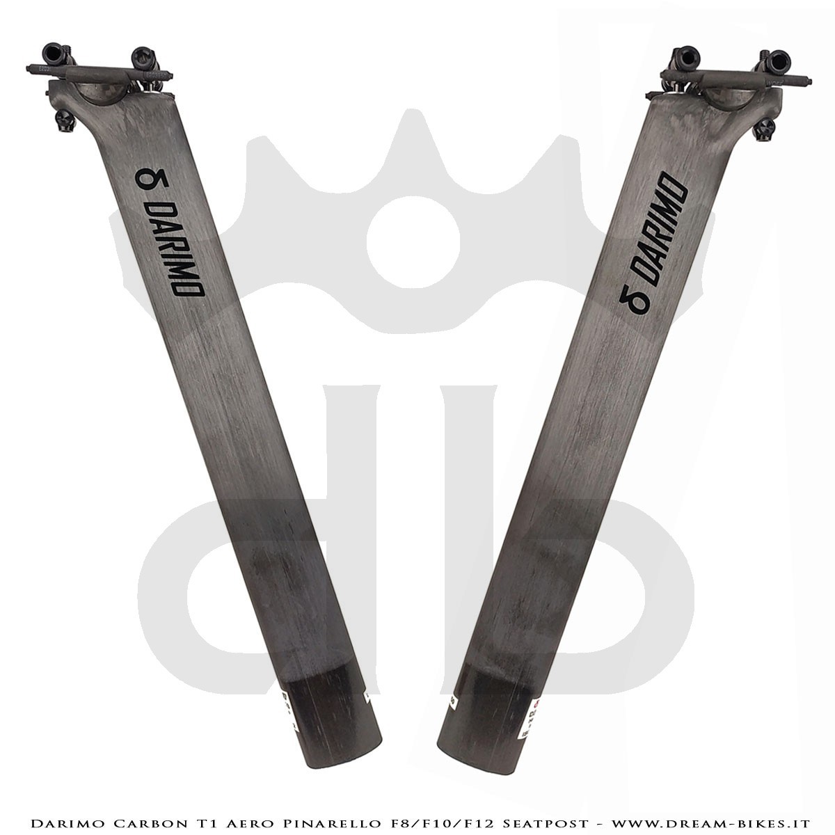 Darimo Carbon T1 Aero Pinarello Dogma F8 - F10 - F12 Ultralight Setback Seatpost With 15 mm Offset