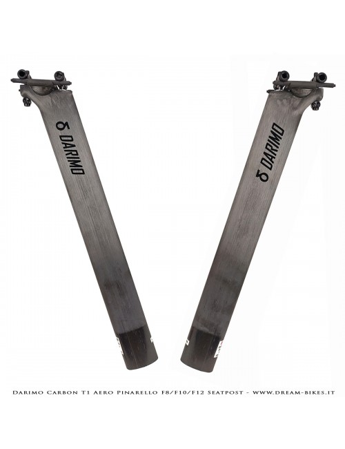 Darimo Carbon T1 Aero Pinarello Dogma F8 - F10 - F12 Ultralight Setback Seatpost With 15 mm Offset