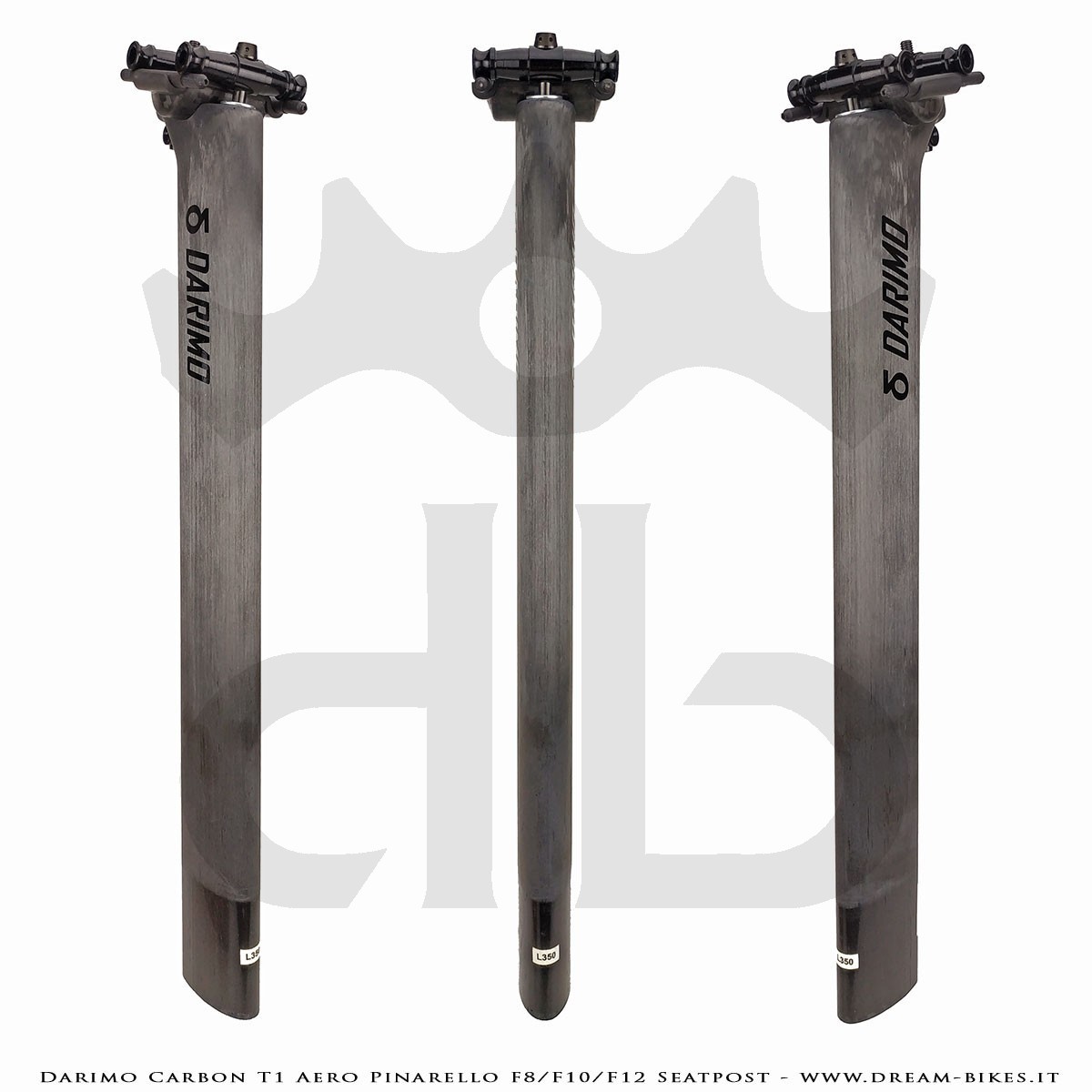 Darimo Carbon T1 Aero Pinarello Dogma F8 - F10 - F12 Ultralight Setback Seatpost With 15 mm Offset