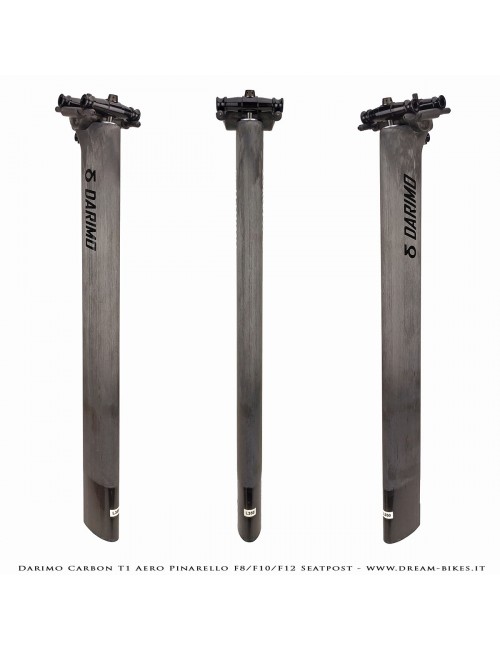 Darimo Carbon T1 Aero Pinarello Dogma F8 - F10 - F12 Ultralight Setback Seatpost With 15 mm Offset