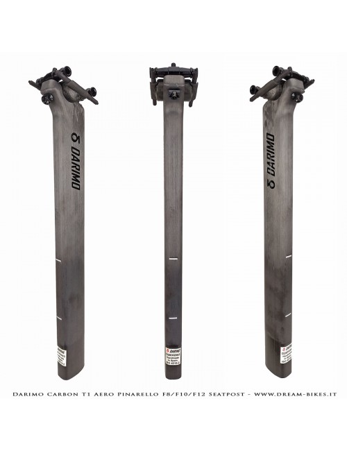 Darimo Carbon T1 Aero Pinarello Dogma F8 - F10 - F12 Ultralight Setback Seatpost With 15 mm Offset