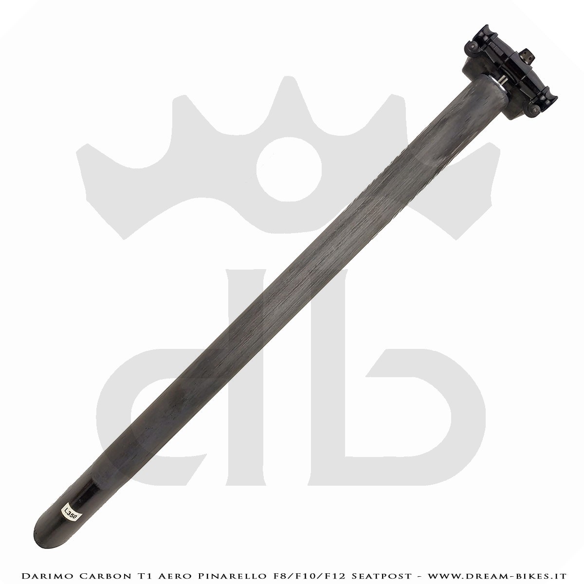 Darimo Carbon T1 Aero Pinarello Dogma F8 - F10 - F12 Ultralight Setback Seatpost With 15 mm Offset