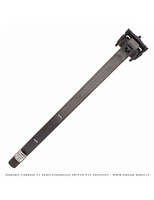 Darimo Carbon T1 Aero Pinarello Dogma F8 - F10 - F12 Ultralight Setback Seatpost With 15 mm Offset