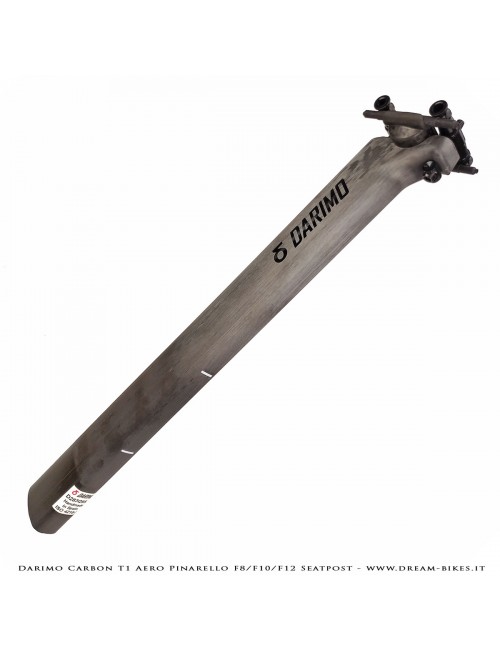 Darimo Carbon T1 Aero Pinarello Dogma F8 - F10 - F12 Ultralight Setback Seatpost With 15 mm Offset