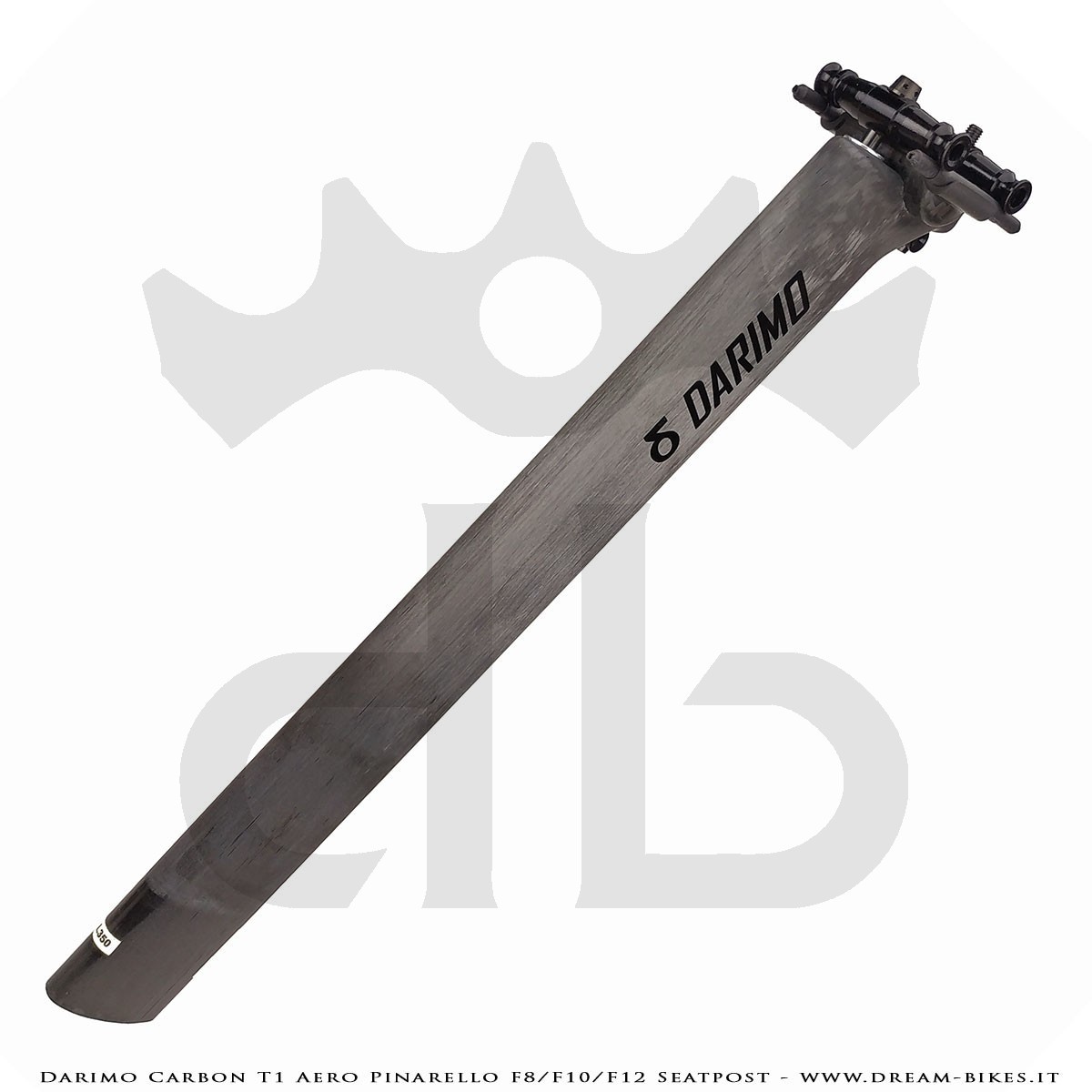 Darimo Carbon T1 Aero Pinarello Dogma F8 - F10 - F12 Ultralight Setback Seatpost With 15 mm Offset