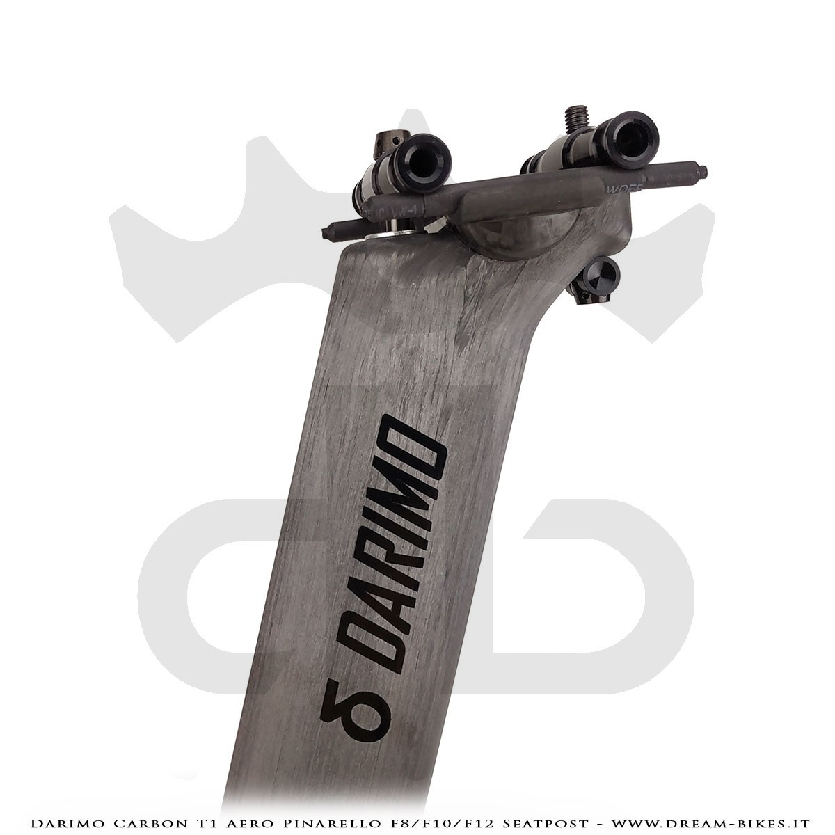 Darimo Carbon T1 Aero Pinarello Dogma F8 - F10 - F12 Ultralight Setback Seatpost With 15 mm Offset