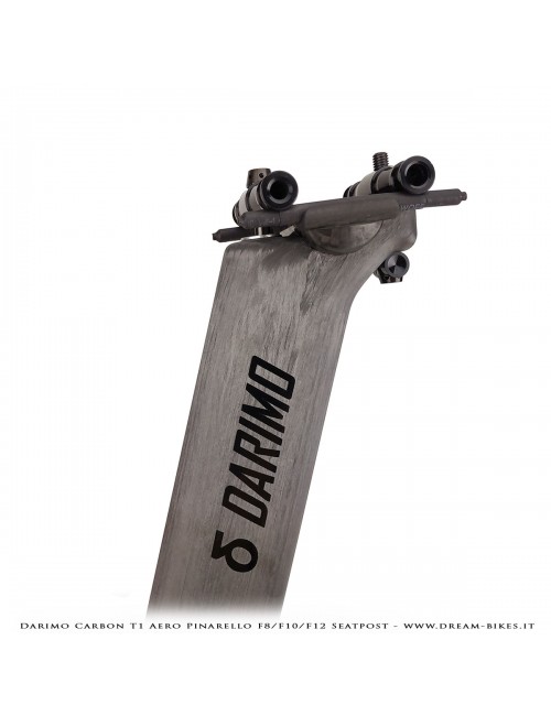 Darimo Carbon T1 Aero Pinarello Dogma F8 - F10 - F12 Ultralight Setback Seatpost With 15 mm Offset