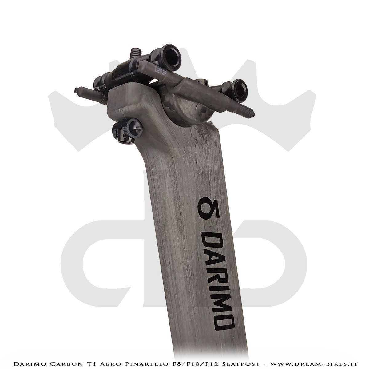 Darimo Carbon T1 Aero Pinarello Dogma F8 - F10 - F12 Reggisella Arretrato Ultraleggero -15 mm