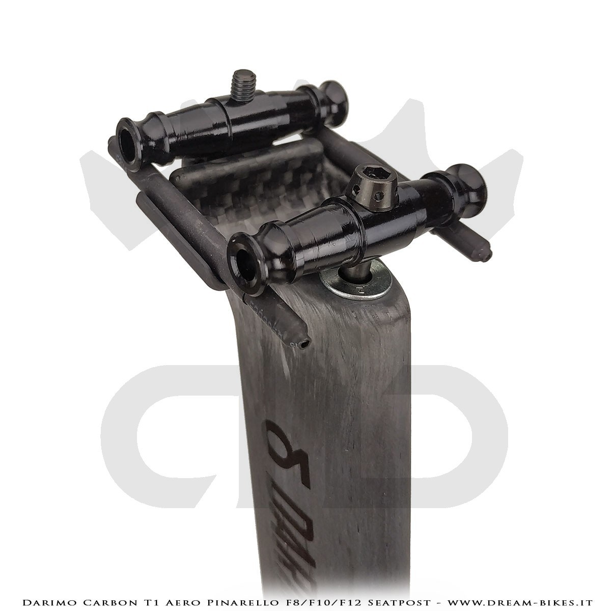 Darimo Carbon T1 Aero Pinarello Dogma F8 - F10 - F12 Ultralight Setback Seatpost With 15 mm Offset