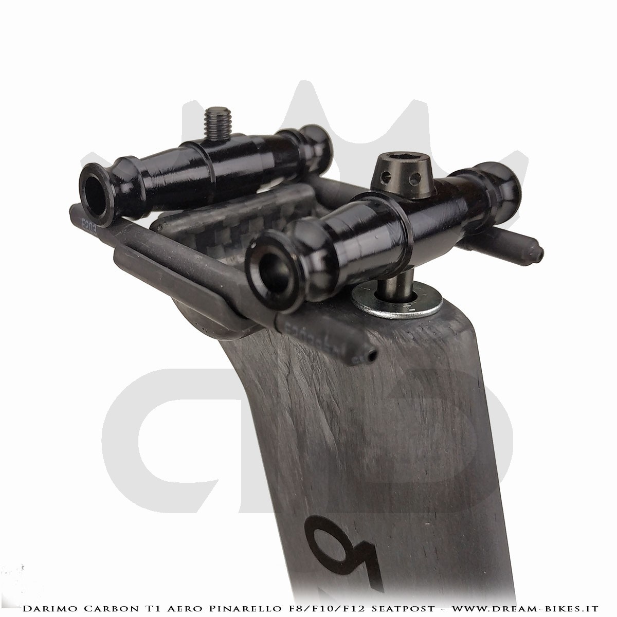 Darimo Carbon T1 Aero Pinarello Dogma F8 - F10 - F12 Ultralight Setback Seatpost With 15 mm Offset