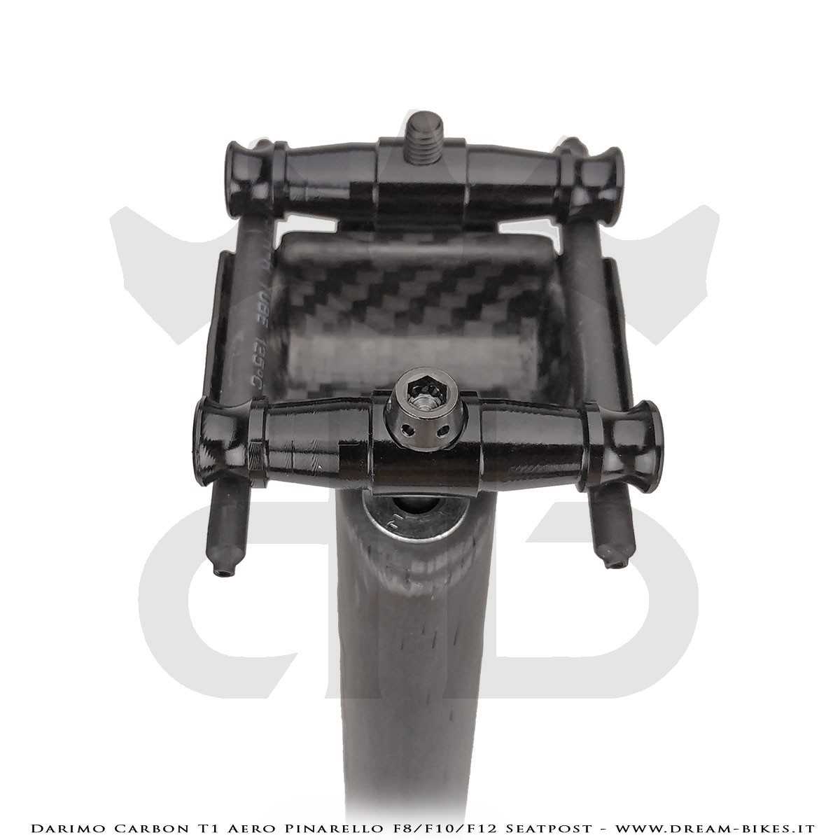 Darimo Carbon T1 Aero Pinarello Dogma F8 - F10 - F12 Reggisella Arretrato Ultraleggero -15 mm