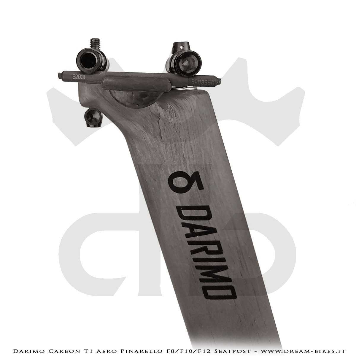 Darimo Carbon T1 Aero Pinarello Dogma F8 - F10 - F12 Reggisella Arretrato Ultraleggero -15 mm