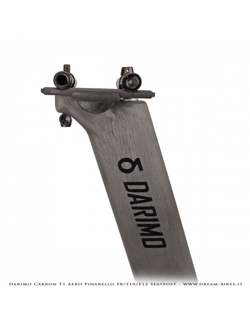 Darimo Carbon T1 Aero Pinarello Dogma F8 - F10 - F12 Ultralight Setback Seatpost With 15 mm Offset