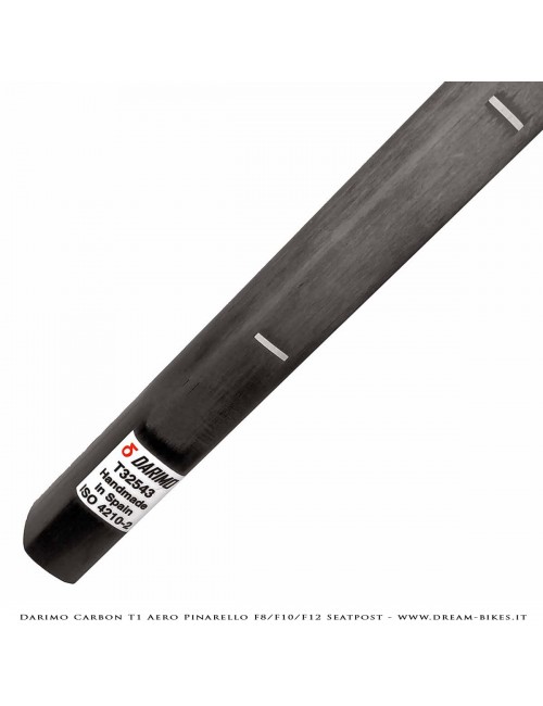 Darimo Carbon T1 Aero Pinarello Dogma F8 - F10 - F12 Ultralight Setback Seatpost With 15 mm Offset