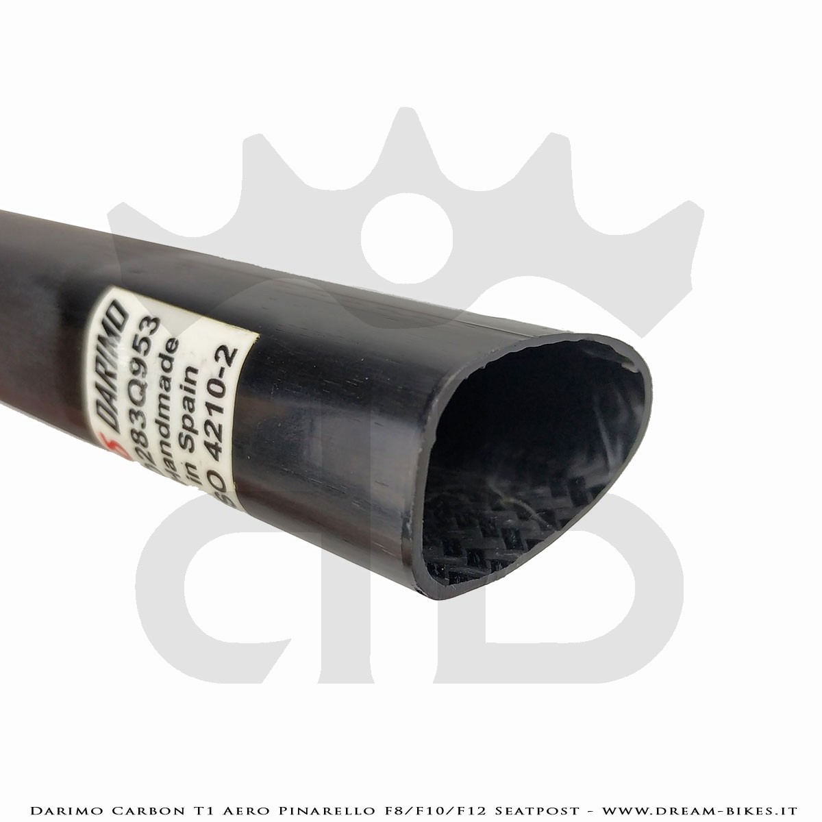 Darimo Carbon T1 Aero Pinarello Dogma F8 - F10 - F12 Ultralight Setback Seatpost With 15 mm Offset