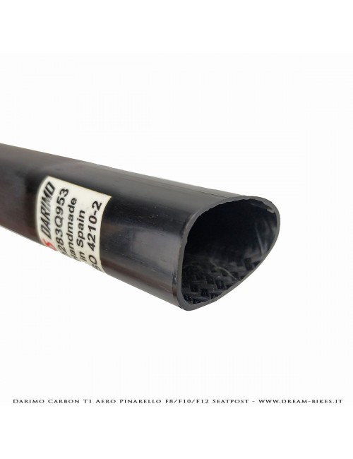 Darimo Carbon T1 Aero Pinarello Dogma F8 - F10 - F12 Ultralight Setback Seatpost With 15 mm Offset