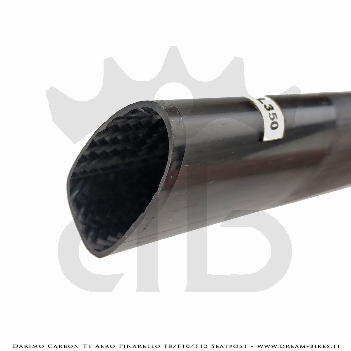 Darimo Carbon T1 Aero Pinarello Dogma F8 - F10 - F12 Ultralight Setback Seatpost With 15 mm Offset