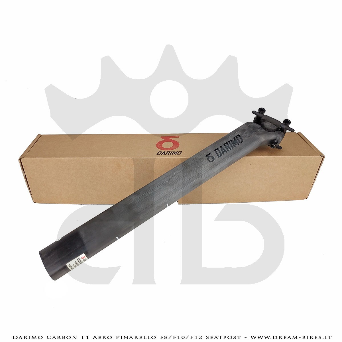 Darimo Carbon T1 Aero Pinarello Dogma F8 - F10 - F12 Ultralight Setback Seatpost With 15 mm Offset