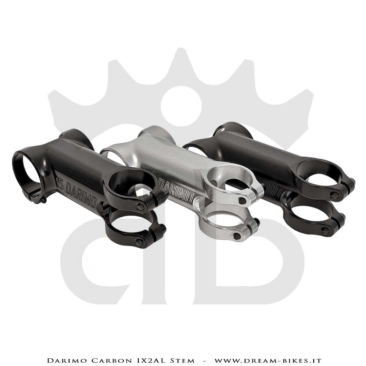 Darimo Carbon IX2AL Attacco Manubrio Ultraleggero In Alluminio CNC