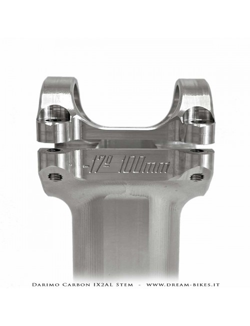 Darimo Carbon IX2AL Attacco Manubrio Ultraleggero In Alluminio CNC