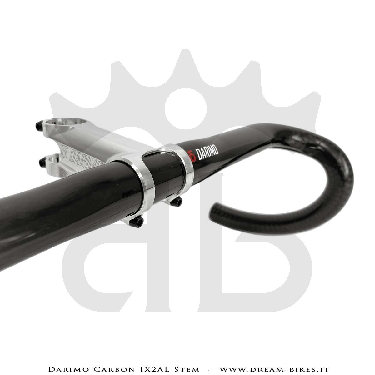 Darimo Carbon IX2AL Attacco Manubrio Ultraleggero In Alluminio CNC