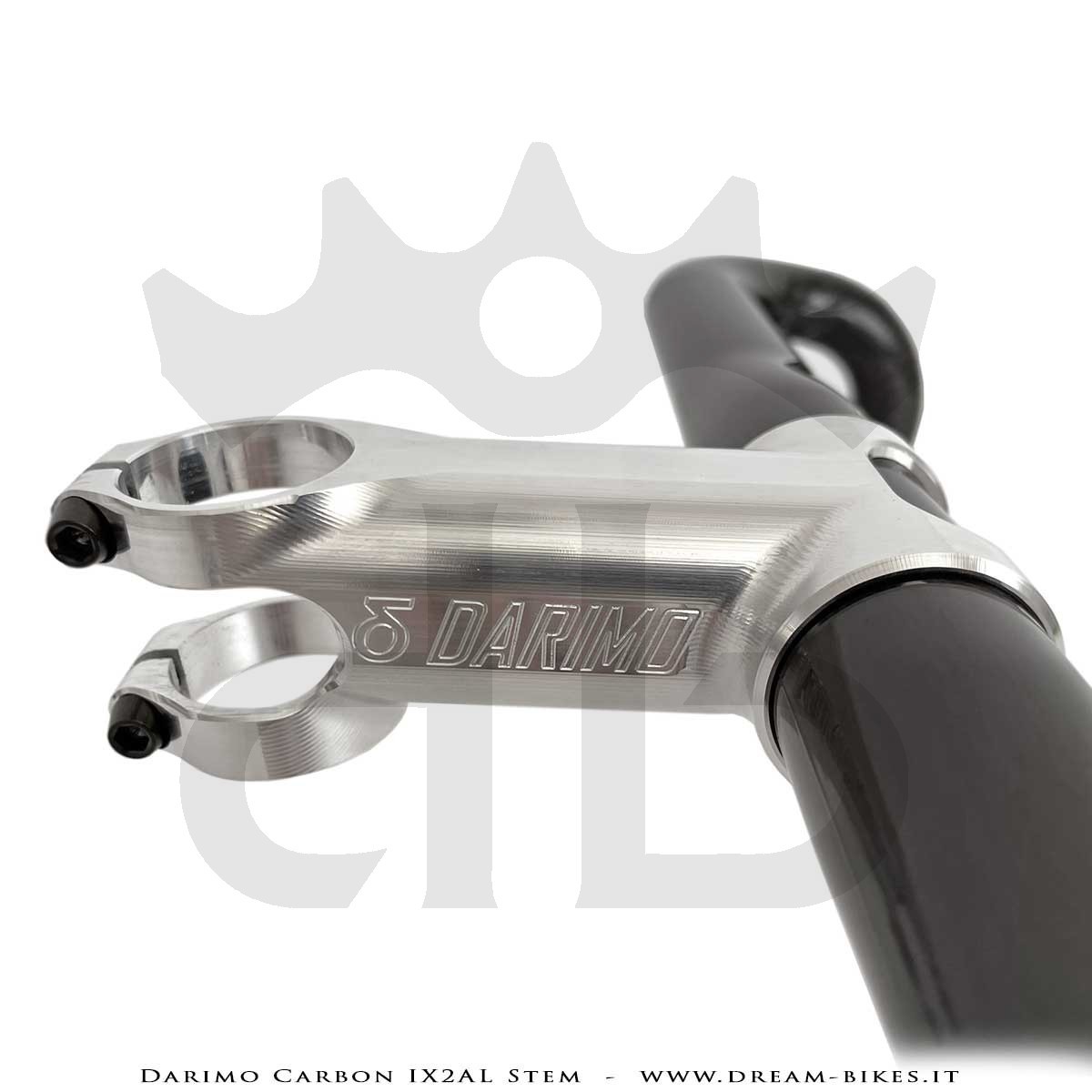 Darimo Carbon IX2AL Attacco Manubrio Ultraleggero In Alluminio CNC