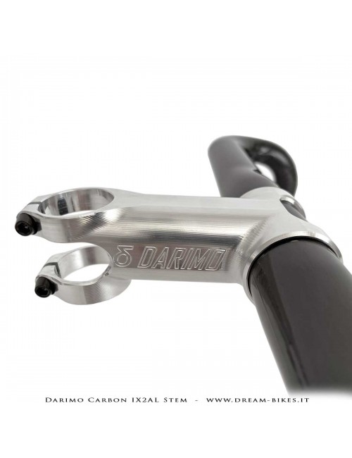 Darimo Carbon IX2AL Attacco Manubrio Ultraleggero In Alluminio CNC