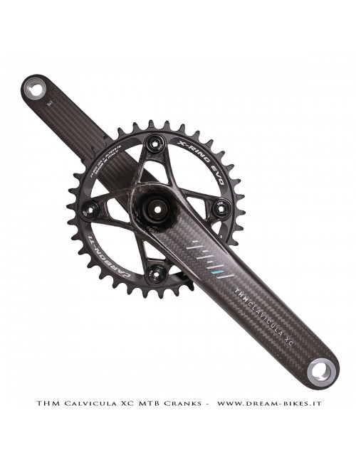 THM-Carbones Clavicula XC MTB Cranks 299 gr.