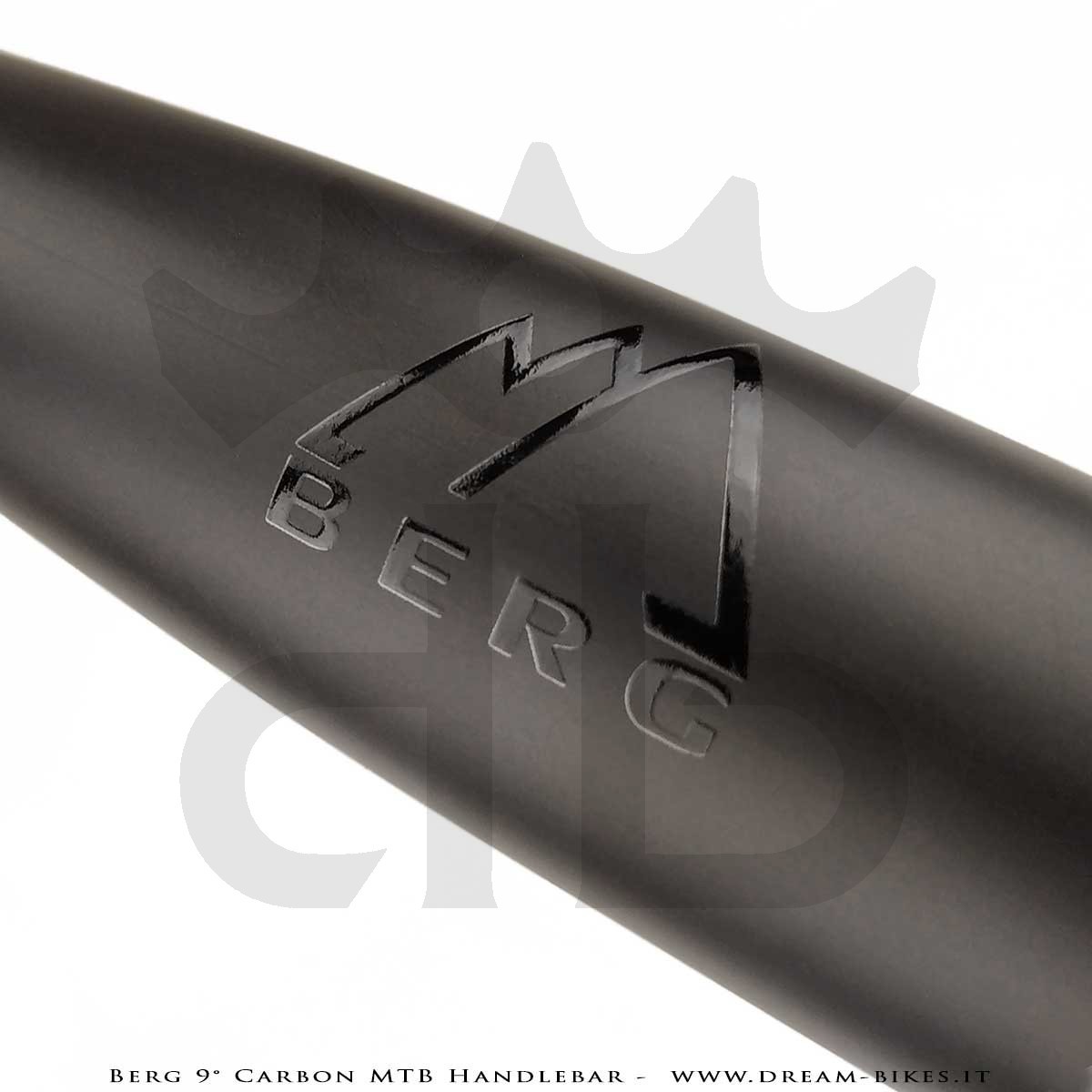 PORTE (ex BERG) Hrunting MTB Carbon Handlebar Flatbar 9° 105 gr.