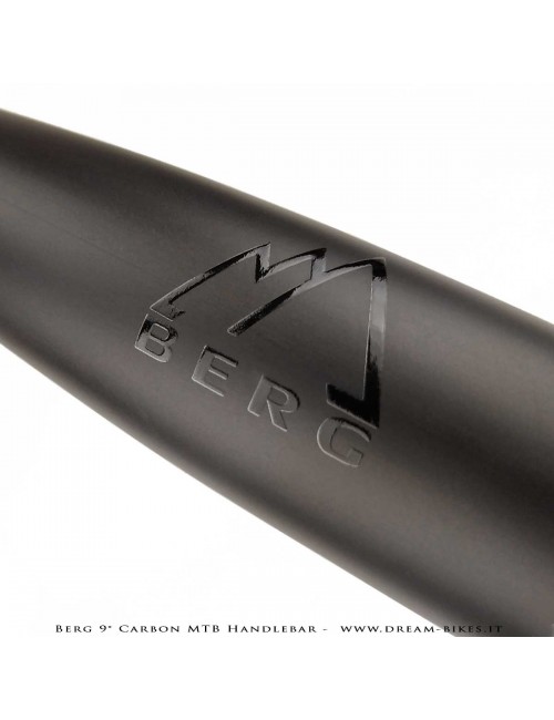 PORTE (ex BERG) Hrunting Curva Manubrio Carbon MTB Flat 9° 105 gr.