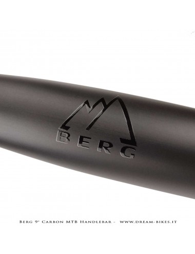 PORTE (ex BERG) Hrunting Curva Manubrio Carbon MTB Flat 9° 105 gr.