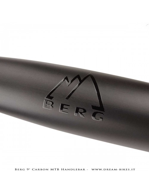 PORTE (ex BERG) Hrunting MTB Carbon Handlebar Flatbar 9° 105 gr.