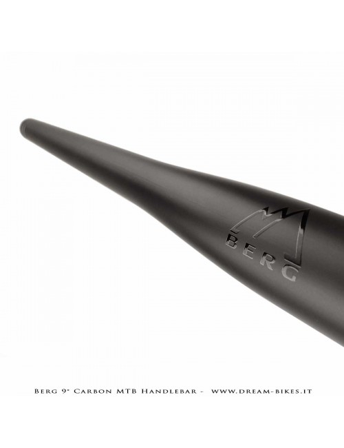 PORTE (ex BERG) Hrunting Curva Manubrio Carbon MTB Flat 9° 105 gr.