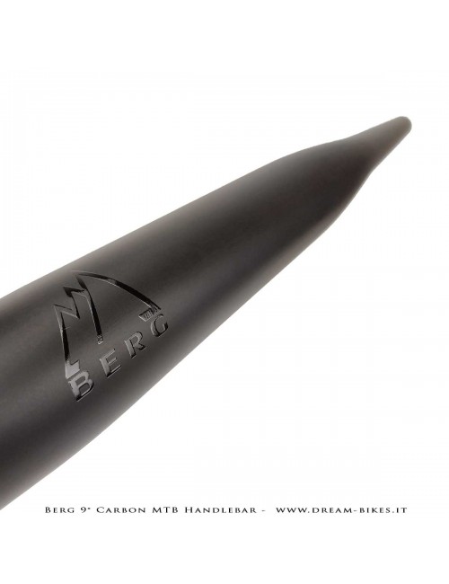 PORTE (ex BERG) Hrunting MTB Carbon Handlebar Flatbar 9° 105 gr.