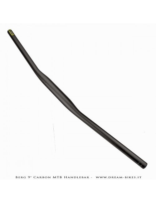 PORTE (ex BERG) Hrunting MTB Carbon Handlebar Flatbar 9° 105 gr.