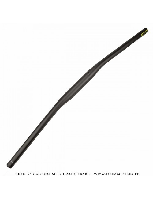 PORTE (ex BERG) Hrunting Curva Manubrio Carbon MTB Flat 9° 105 gr.